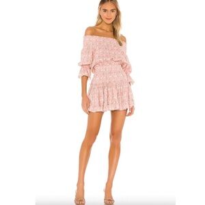 Misa Los Angeles Darla Dress Mini Off The Shoulder